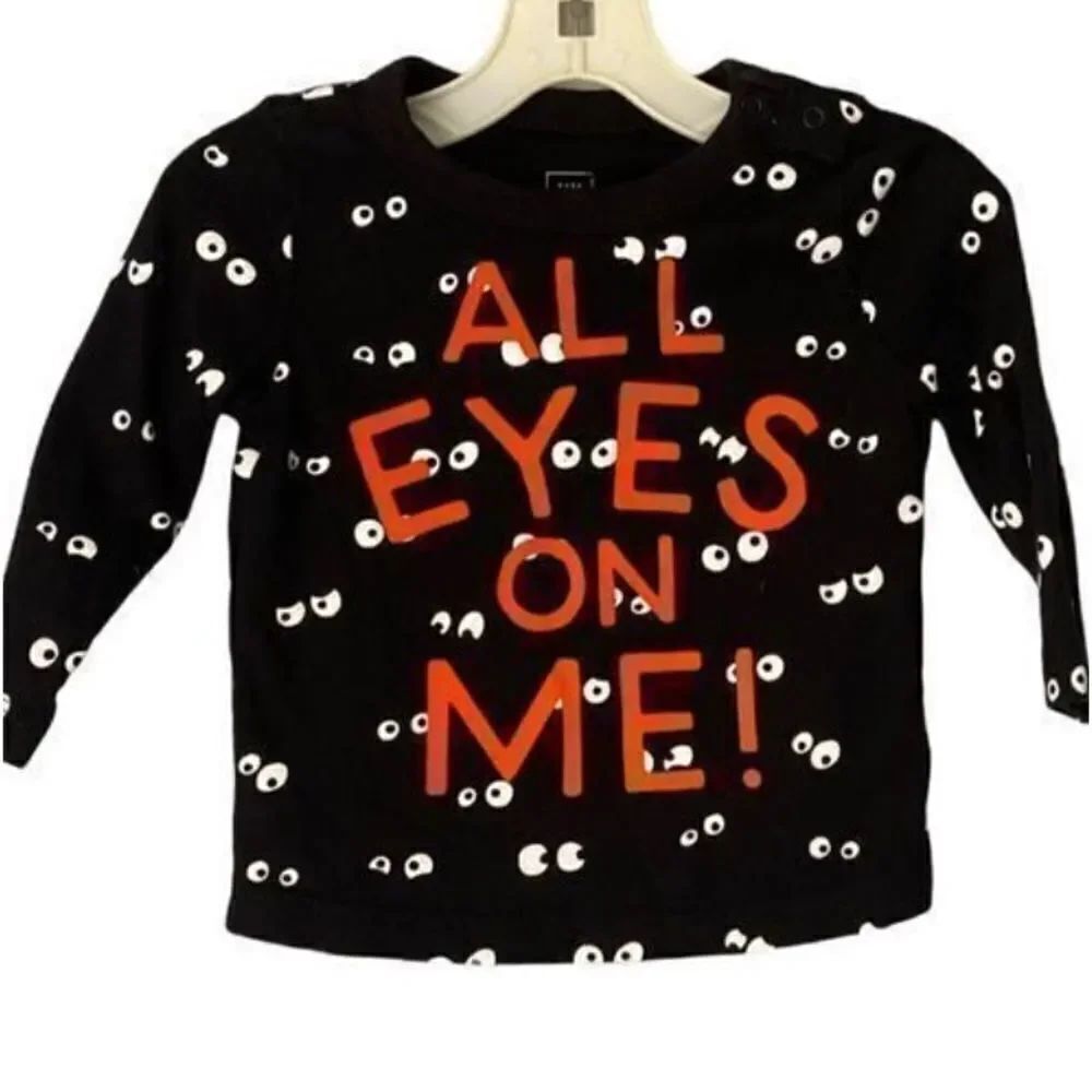 Gap baby Halloween unisex long sleeve shirt 12/18 months